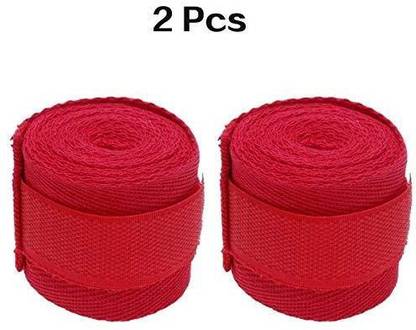 uRock Boxing Hand Wrap & Hand Bandage (Red) Red Boxing Hand Wrap