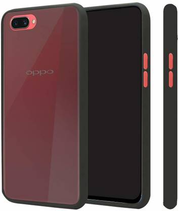 Mobyro Back Cover for Realme 1 Transparent Hybrid Smoke Case Cover