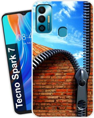 Morenzoprint Back Cover for Tecno Spark 7