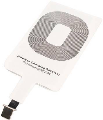TECHGEAR QI Wireless Receiver, Adapter, Slim Charging Charger Card, Compatible With iPhone 7, 7 Plus, 6, 6 Plus, 5, 5s, 5c Charging Pad