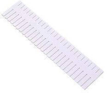 HVG TRADERS 12 pcs Plastic Grid Drawer Divider Household Storage Strips_Large Drawer Divider white Drawer Divider