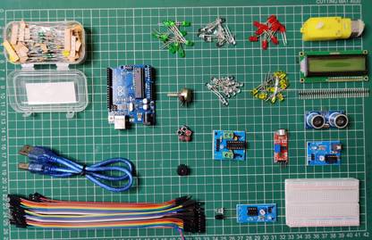 Techatronic Robotics Kit Arduino Starter Kit with 15+ Project Ebook Educational Electronic Hobby Kit