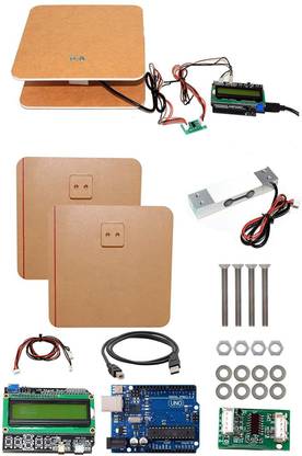 SunRobotics Loadcell Weighing Scale DIY KIt (WITH PLATFORM) Educational Electronic Hobby Kit