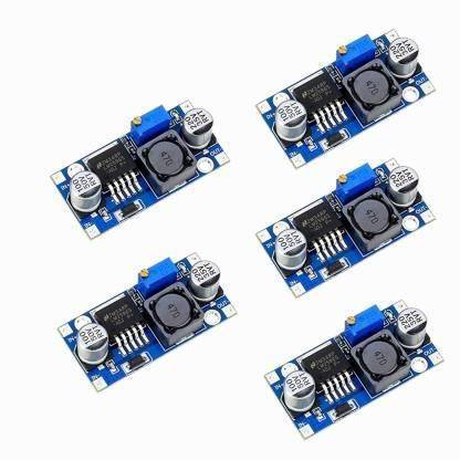 HRTRONICS LM2596S DC-DC 4.5-40V 3A buck CONVERTER SET OF 5 Electronic Components Electronic Hobby Kit