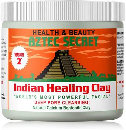 Aztec Secret Indian Healing Clay Original, Natural Calcium Bentonite Clay Deep Skin Cleansing Facial and Body Mask for Unisex