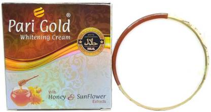 Aayatouch FDGs Pari Gold Whitening Cream Removes Acne, Dark Spot, Dark Circles & Other Signs Of Ageing With Honey & Sun Flower Extract