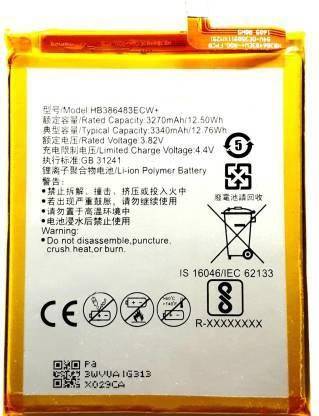 Full Energy Mobile Battery For  Huawei Honor 6X / G9 Plus MLA-UL00, MLA-TL10 BLN-AL10, BLL-L22, BLN-L21, BLL-L21, BLN-L22, BLL-L23, BLN-L24, BLN-AL40, BLN-TL10, BLN-AL20 HB386483ECW+ Li-ion Polymer Mobile Battery