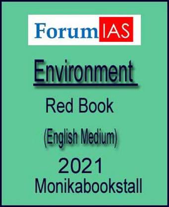 " Forum IAS - Environment Red Book 2021 Printed Notes - English Medium"