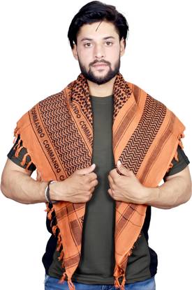 AXOLOTL Printed Pure Cotton Men Scarf