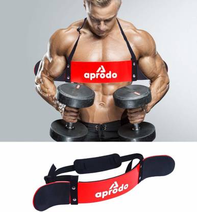 aprodo New Arm Blaster, Biceps Muscle Workout, Heavy Duty Thick Gauge Arm Support