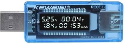 Keweisi Electronics Mobile, Power Bank USB Current Voltage Capacity Tester Digital Voltage Tester