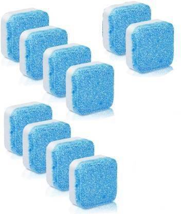 wecare 10 Pcs Washing Tablet For Cleaner | Washing Machine Descaler | Washing Machine Cleaning Tablet | 10 Pcs Detergent Powder (Regular)