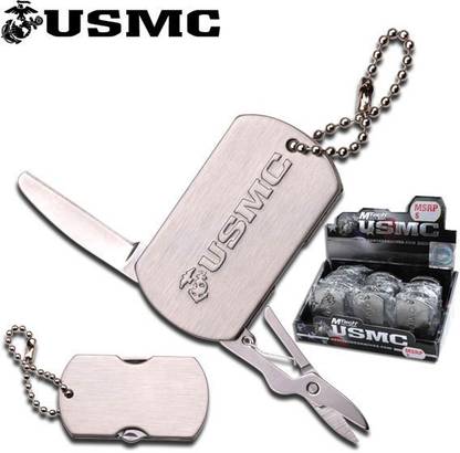 Knife India USMC U.S. Marines by MTech USA USA M-4002S MULTITANIUM TOOL Knife