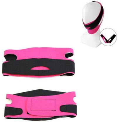 Frackson Face Slimming Mask/double Chin Reducer For Men And Women V Line Facial Lift Slim Cheeks Belt Strap Mask (Free size) Anti-snoring Device