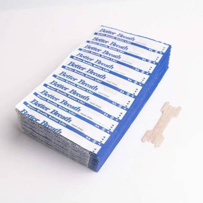 Frackson 100 pcs Better Breath Nasal Strip - Anti-snoring Nose Strips makes Easier to Breathe Right Anti-snoring Device