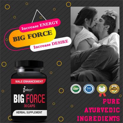 inlazer Big Force Sex Pills | Complets Sexual Life Enjoys Lower Problems