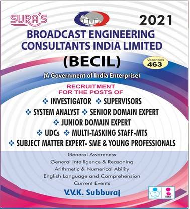 BECIL(Broadcast Engineering Consultants India Limited) Investigators Exam Books