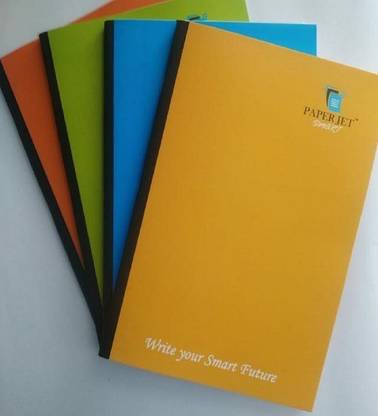 PAPER JET Register A4 Note Book Single Line 216 Pages