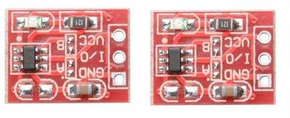 Grahikum TTP223 Capacitive Touch Switch Button Self-Lock Module for Arduino(Pack of 2) Electronic Components Electronic Hobby Kit