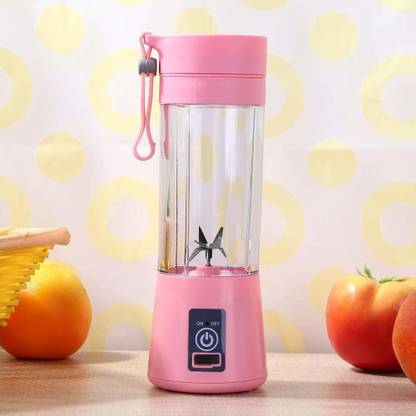 GTC 6 Blades Portable Rechargeable USB Juicer Bottle Blender Multicolor Mixer Juicer Jar