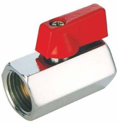 sl sales Mini Ball Valve 1/4 (Female x Female) Thread |Usage In Pipe Fittings|(1/4") (Pack Of 1) Ball Valves