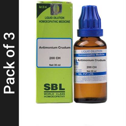 SBL Antimonium Crudum 200 CH Dilution