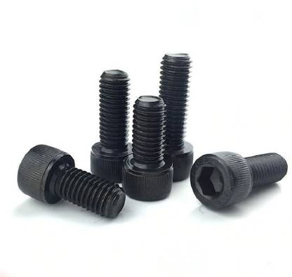 sl sales Bolt Allen Bolt M6 X 18MM (Pack Of 25) Socket Head Cap Screws Grade 12.9 Alloy Steel Black Oxide Allen Bolt