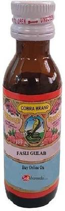 COBRA BRAND FASLI GULAB ATTAR ( PERFUMES) PURE & NATURAL ROSR FRAGRANCS -25ml PACK OF 1 BOTTAL Perfume  -  25 ml
