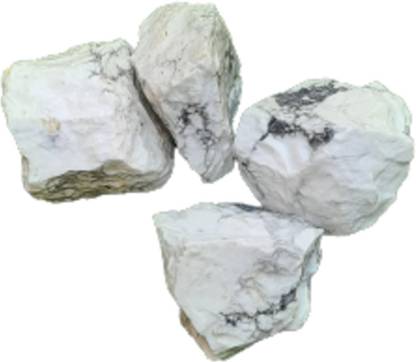 Maitri Export Howlite-1kg-Rough Regular Asymmetrical Crystal Stone