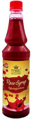 Mr.Kool Premium Refreshing Rose Syrup for Falooda Gulaab Sharbat 750ml rose