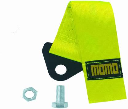 Qiisx Car Auto Trailer Tow Strap Short Loop Set Kit with Bumper Hook Universal 0.2 m Towing Cable