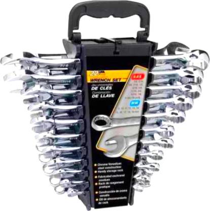 VNIK 12 pcs Long Combination Spanner Set. Wrench Set/Spanner Set Tools kit/Set of 12 Piece/Tools kit for Home use. - Professional Spanners_5 Heavy Duty Eliptical Combination Spanners 12 Pcs. Set with Hanging Tray_5 Double Sided Combination Wrench Double Sided Combination Wrench (Pack of 12) Double Sided Combination Wrench