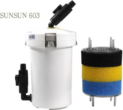 SUNSUN HW 603 Mini External Pre-Filter Without Pump Canister Aquarium Filter
