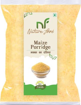 Nature food Best Quality Maize Porridge / Makka Daliya (Corn ) - 3KG Pack Pouch
