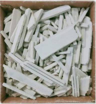 Brighty 1.5 kg natural earthy slate pencil crunch and soft tukda crumbs billards solid chalk