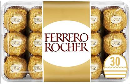 FERRERO ROCHER Rocher Chocolates, 30 Pcs Truffles