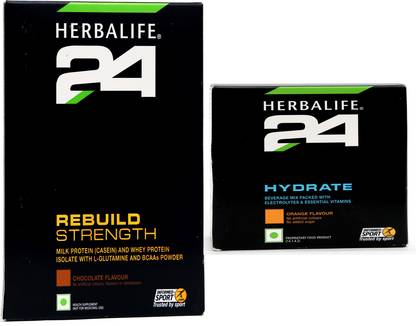 Herbalife Nutrition H24 REBUILD STRENGTH+ H24 HYDRATE Casein Protein