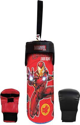 KIDIVO Blend Marvel Avenger Boxing Set with 2 Gloves & 1 Headgear (Small)