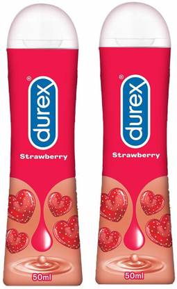 DUREX Strawberry Pack of 2 Lubricant