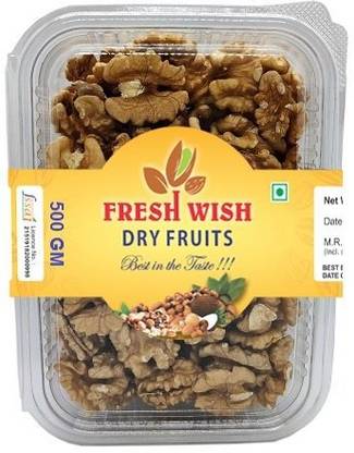 Fresh Wish Dryfruits Walnut (Akrod) 500G Walnuts