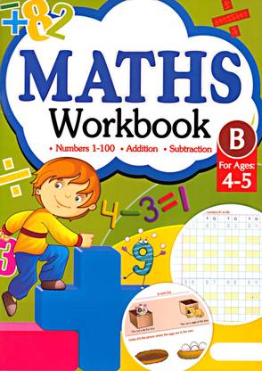 Math Workbook Number 1-100, Addition, Subtraction | Math Workbook For Children Ages 4-5 | Math Exercise Book | Early Learning Math Notebook| Math Numbers Notebook |Preschool And Primary Math Workbook