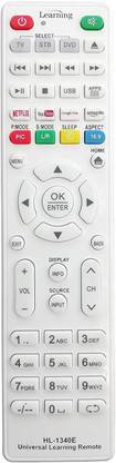 BhalTech HL-1340E Intelligent Learning Type Universal Works for All Smart DVD Player, Set-Top Box & Tv All Smart Tv Remote Controller