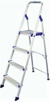 BRANCLEY STEP LADDER BSL-04-Step Foldable Aluminum Ladder For Home Aluminium Ladder