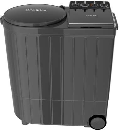 Whirlpool 11 kg 5 Star Semi Automatic Top Load Washing Machine with In-built Heater Grey
