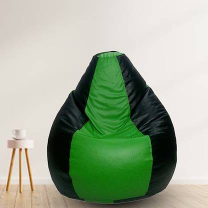Gunj XXXL Teardrop Bean Bag  With Bean Filling