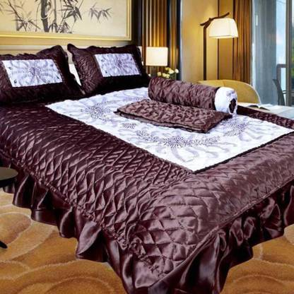 SOLAXO Satin King Sized Bedding Set