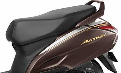 Lakshmina Enterprises Free Size Scooty/ Scooter Seat Cover Cushion Black Single Scooty Bike Seat Cover Single Bike Seat Cover For Honda Activa, Activa 125, Activa i, Activa 3G, Activa 4G, Activa 5G, Activa 6G