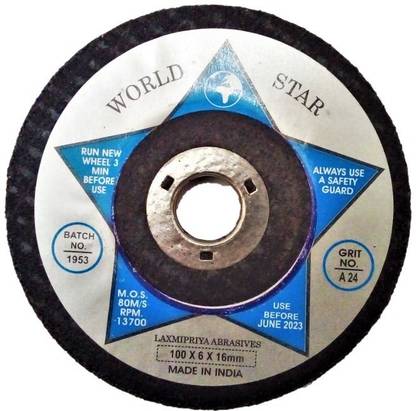 Laxmipriya Abrasives Grit No. A24 A24 (pack of 5) Metal Cutter