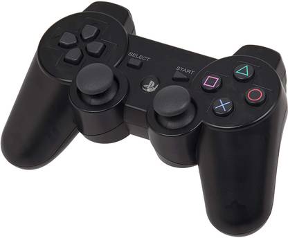 lightgaming PS3 Wireless Controller - Black Joystick (Black, For PS3)  Joystick