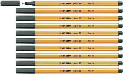 Stabilo Point 88 - Fineliner Pen - 88/63-10PC